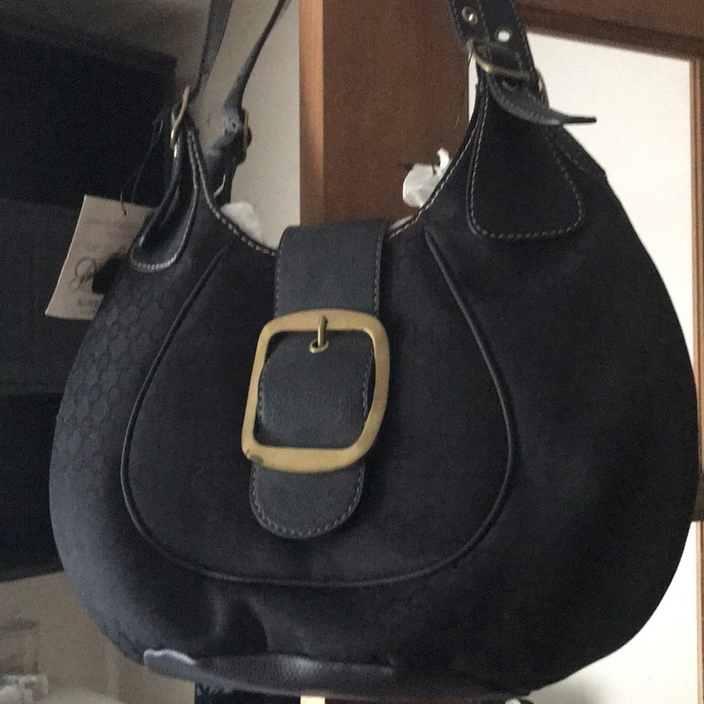 Black Nine West Hobo Bag